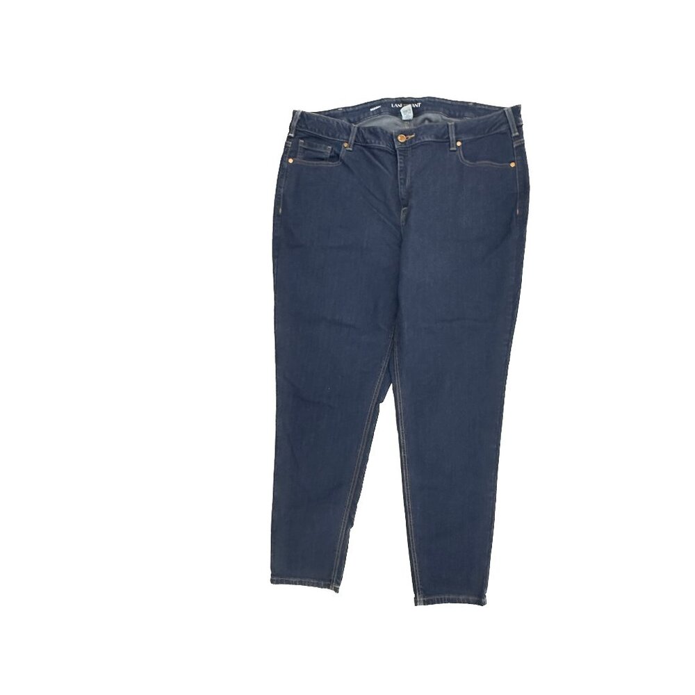 Lane Bryant Skinny Women's sizeโ 22 Dark Wash Blue Denim Jeans